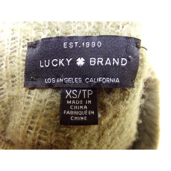 Lucky Brand Women's Camo Print Sweater Crew Neck  Size XS - Picture 6 of 9